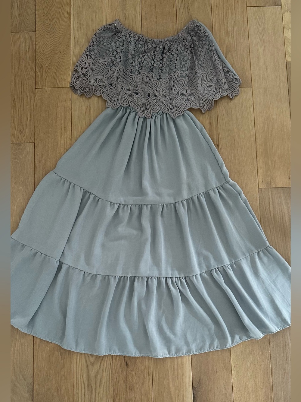 Vintage maxi boho dress xs/small - Picture 4 of 15